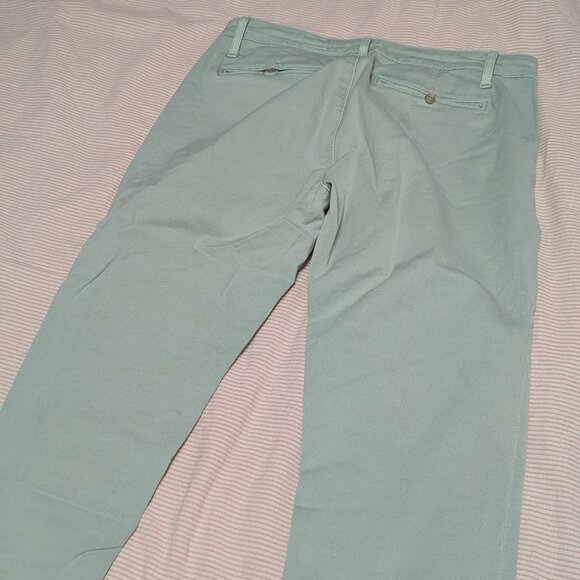 Mint Green Casual Pants - Picture 2 of 4